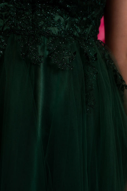 Ana Dark Green Dress